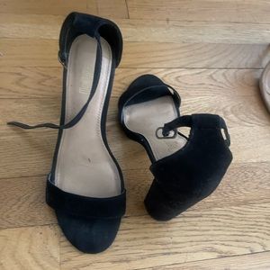 Chunky Black Heels